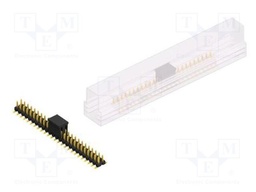 Connector: pin strips; pin header; male; PIN: 50; 2.54mm; SMT; 2x25