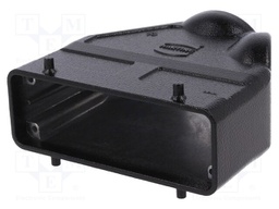 Enclosure: for HDC connectors; Han; size 24B; for cable; straight