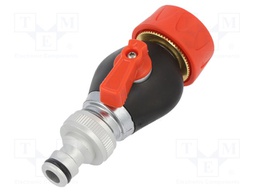 Garden valve; ABS,aluminium; Size: 3/4"