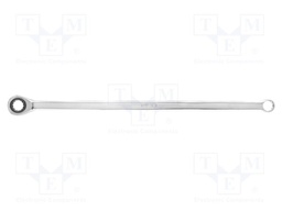 Wrench; box,with ratchet; 10mm; Chrom-vanadium steel; L: 289mm