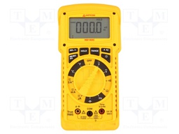 Digital multimeter; LCD 4 digits (9999),bargraph; True RMS
