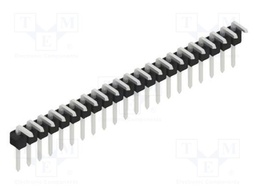 Connector: pin strips; pin header; male; PIN: 21; 2.54mm; THT; 1x21