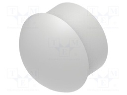 Stopper; polyamide; light grey; L: 22.5mm; -20÷100°C; Entrelec