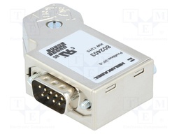 D-Sub; PIN: 9; solid wire,strand; Profibus; angled 35°; for cable