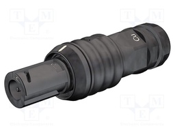 Connector: AC supply; crimped; male; 21BV; 1000A; 1kVAC; PIN: 1; PA