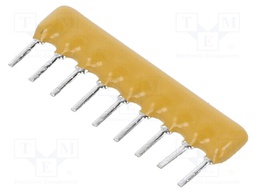 Resistor network: X; 680Ω; No.of resistors: 8; THT; 0.2W; ±2%; 100V