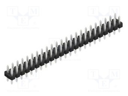 Connector: pin strips; pin header; male; PIN: 46; 2.54mm; THT; 2x23
