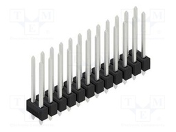 Connector: pin strips; pin header; male; PIN: 24; 2.54mm; THT; 2x12