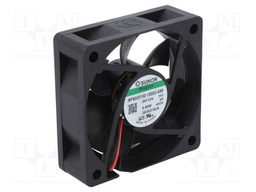 Fan: DC; axial; 12VDC; 60x60x20mm; 32.26m3/h; 28dBA; Vapo; 4200rpm