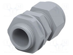 Cable gland; M20; 1.5; IP68; Mat: polyamide; grey; Entrelec