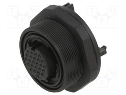 Connector: circular; socket; female; PIN: 25; 1A; 50V; IP68,IP69K