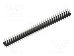 Connector: pin strips; pin header; male; PIN: 64; 2.54mm; THT; 2x32