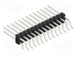 Connector: pin strips; pin header; male; PIN: 26; 2.54mm; SMT,THT