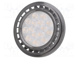 LED lamp; warm white; GU10; 230VAC; 1100lm; 12.5W; 40°; 3000K