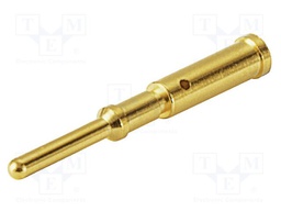 Contact; SAI; copper; gold-plated; 20AWG; crimped