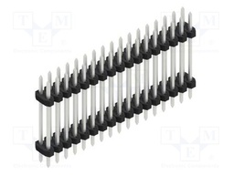 Connector: pin strips; pin header; male; PIN: 34; 2mm; THT; 2x17