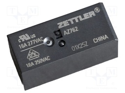 Relay: electromagnetic; SPST-NO; Ucoil: 5VDC; 16A; 16A/250VAC; PCB