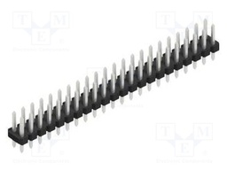 Connector: pin strips; pin header; male; PIN: 44; 2.54mm; THT; 2x22