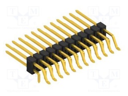 Connector: pin strips; pin header; male; PIN: 24; 2.54mm; SMT,THT