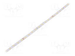 LED tape; white neutral; 2835; 24V; LED/m: 72; 8mm; white PCB; IP20