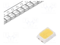 LED; SMD; PLCC2,2216; white cold; 4÷8lm; 6000-7040K; 95; 120°; 20mA