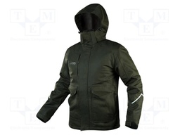 Work jacket; Size: L; olive; CAMO; with a hood