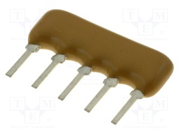 Resistor network: X; 22kΩ; No.of resistors: 4; THT; 0.2W; ±2%; 100V