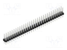 Connector: pin strips; pin header; male; PIN: 60; 2mm; THT; 2x30