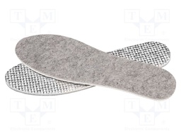 Inserts for shoes; Size: 46-47; felt; furlined