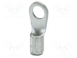 Non-insulated; Body: silver; Tip: ring
