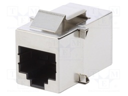 Coupler; Cat: 5e; Layout: 8p8c; RJ45 socket,both sides