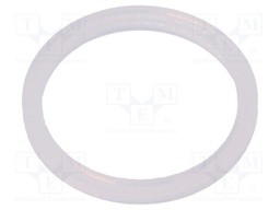 Gasket; polyetylene; D: 2mm; Øint: 20mm; Øout: 25mm; M20; -30÷70°C