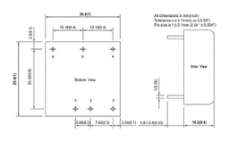 Converter: DC/DC; 15W; Uin: 18÷75V; Uout: 3.3VDC; Iout: 0÷3A; 300kHz