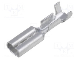 Terminal: flat; 2.8mm; 0.8mm; female; 0.3÷0.5mm2; crimped; straight