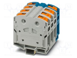 Splice terminal: rail; 232A; 1kV; PA; 25÷95mm2; ways: 4; terminals: 8