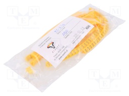 Markers for cables and wires; Label symbol: S; 3÷6.5mm; H: 9mm