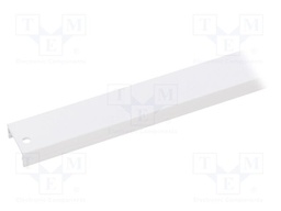 Profiles for LED modules; surface; white; L: 2m; aluminium