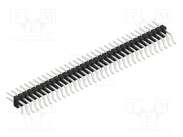 Connector: pin strips; pin header; male; PIN: 68; 2.54mm; SMT,THT