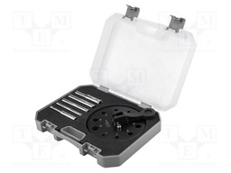 Drill set; diamond; Holder: cylindrical; 5mm,6mm,8mm,10mm,12mm