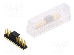 Connector: pin strips; pin header; male; PIN: 26; 2.54mm; SMT; 2x13