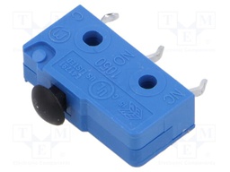 Microswitch SNAP ACTION; without lever; SPDT; 5A/250VAC; Pos: 2