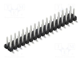 Connector: pin strips; pin header; male; PIN: 34; 2.54mm; SMT; 2x17