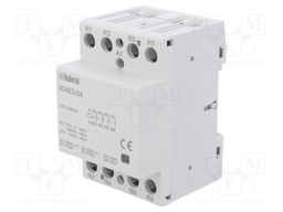 Contactor: 4-pole installation; NC x4; 230VAC; 63A; DIN; IKA