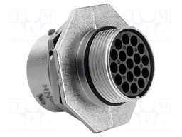 Connector: circular; Series: RT360; socket,plug; male; PIN: 19; IP67