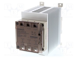 Relay: solid state; Ucntrl: 12÷24VDC; 45A; 200÷480VAC; G3PE
