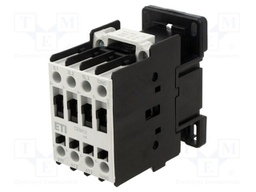 Contactor: 3-pole; NO x3; Auxiliary contacts: NO; 400VAC; 12A; CEM