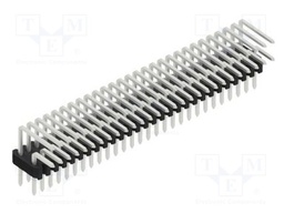 Connector: pin strips; pin header; male; PIN: 56; 1.27mm; THT; 2x28