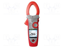 AC/DC digital clamp meter; Øcable: 42mm; Sampling: 3x/s; 470g