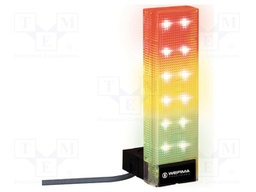 Signaller: signalling column; LED; red/orange/green; 24VDC; IP65