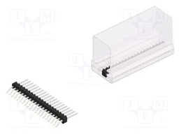 Connector: pin strips; pin header; male; PIN: 20; 1.27mm; SMT; 1x20